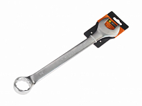 Ключ комбинированный 30мм (Chrome vanadium) на держателе сатинированный ЭВРИКА 1/10